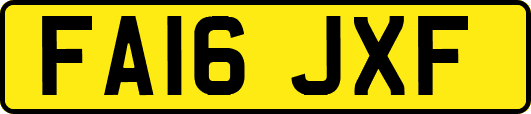 FA16JXF