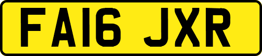 FA16JXR