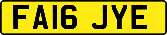 FA16JYE