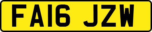 FA16JZW