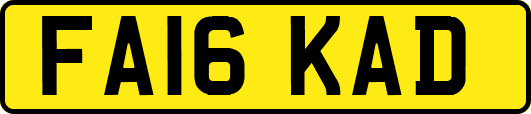 FA16KAD