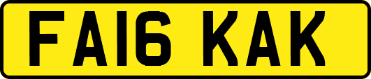 FA16KAK