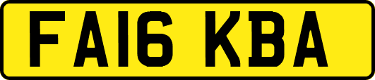 FA16KBA