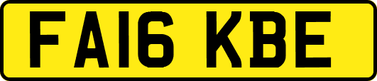 FA16KBE