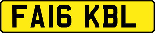 FA16KBL