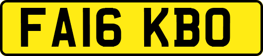 FA16KBO
