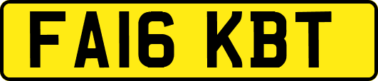 FA16KBT
