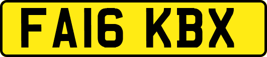 FA16KBX