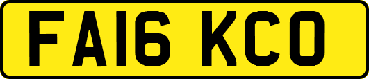 FA16KCO