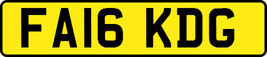 FA16KDG