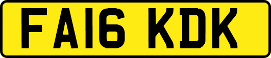 FA16KDK