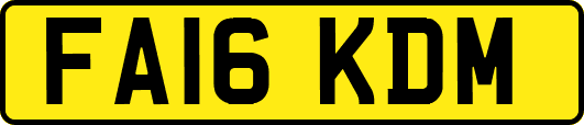 FA16KDM
