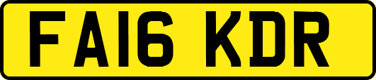 FA16KDR