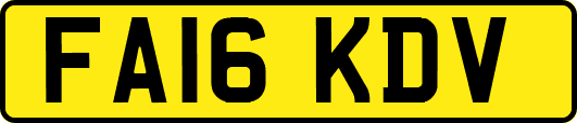 FA16KDV