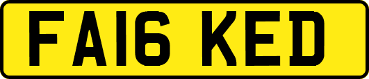 FA16KED