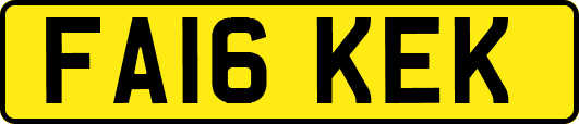 FA16KEK