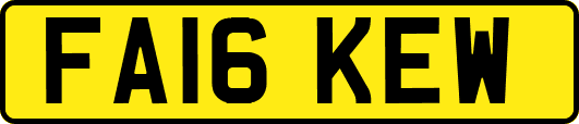 FA16KEW