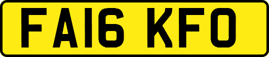 FA16KFO