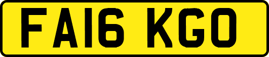 FA16KGO