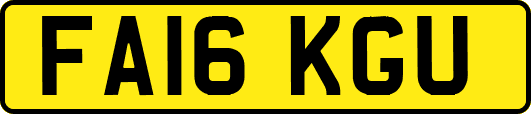 FA16KGU