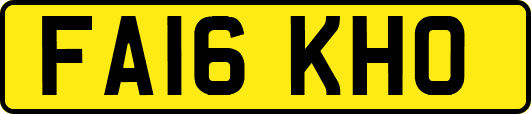 FA16KHO