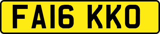FA16KKO