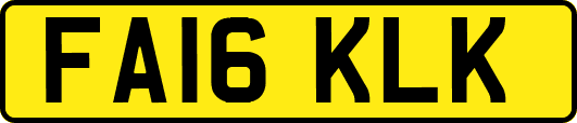 FA16KLK