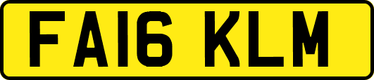 FA16KLM