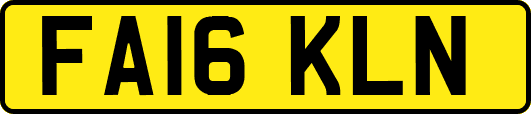 FA16KLN