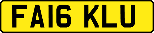FA16KLU