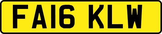 FA16KLW