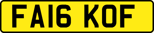 FA16KOF