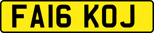 FA16KOJ