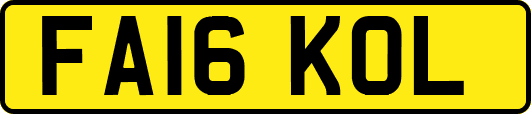 FA16KOL