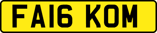 FA16KOM