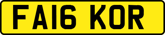 FA16KOR