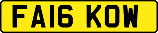 FA16KOW