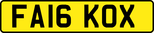 FA16KOX