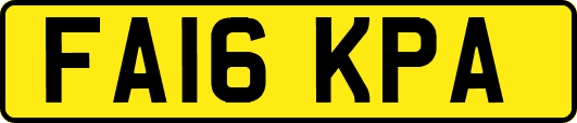 FA16KPA