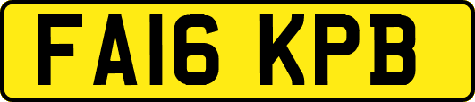 FA16KPB