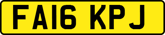 FA16KPJ