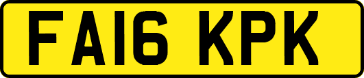 FA16KPK