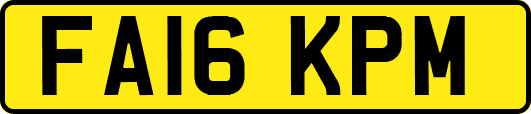 FA16KPM
