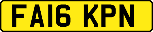 FA16KPN