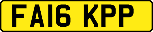 FA16KPP