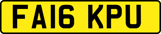 FA16KPU