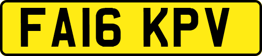 FA16KPV