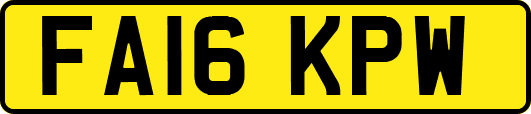 FA16KPW