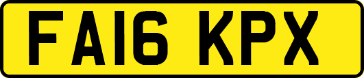 FA16KPX