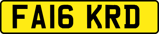 FA16KRD